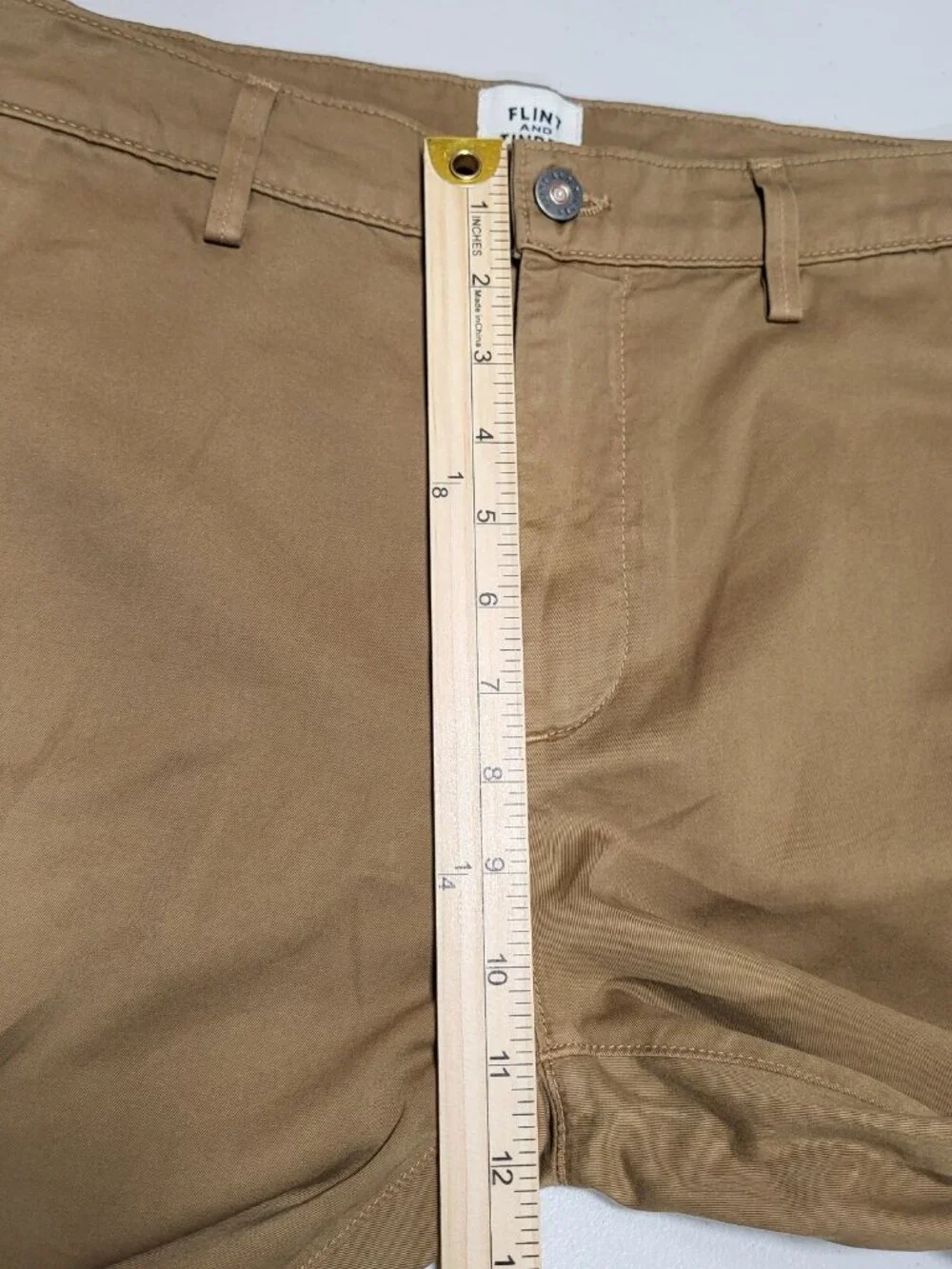 Flint and Tinder Chino Pants Mens 32x25, Cotton Twill, Straight Leg, Huckberry